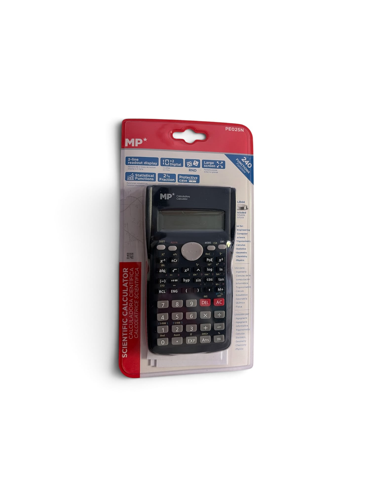 Calculadora científica negra